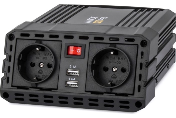 Автомобильный инвертор TopON TOP-PI300 Автомобильный инвертор TopON TOP-PI300