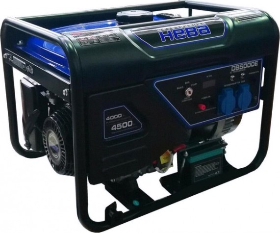 Генератор бензиновый НЕВА DB 5000Е Генератор бензиновый НЕВА DB 5000Е