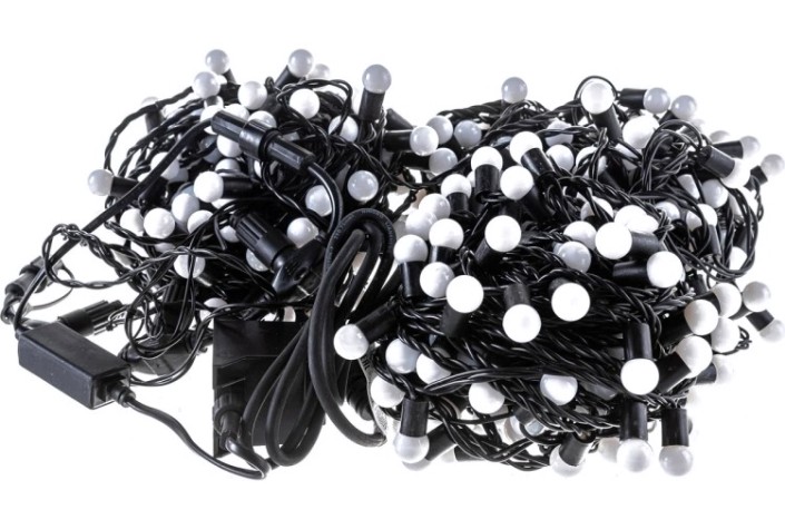 Гирлянда Neon-Night 323-619 Клип лайт-МУЛЬТИШАРИКИ 24В, 3 нити по 20м, 399 LED Гирлянда Neon-Night 323-619 Клип лайт-МУЛЬТИШАРИКИ 24В, 3 нити по 20м, 399 LED