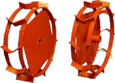 Грунтозацепы НЕВА KF 00.04.25.00.00 (два обруча, диам. 340, шир. 90) для МК-100 Грунтозацепы НЕВА KF 00.04.25.00.00 (два обруча, диам. 340, шир. 90) для МК-100