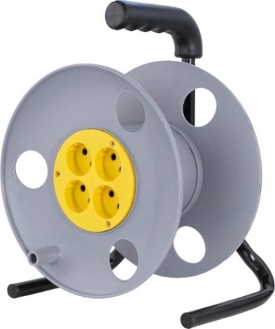 Катушка без провода GLANZEN EL-00-270Z 4 гнезда Ф270мм Катушка без провода GLANZEN EL-00-270Z 4 гнезда Ф270мм