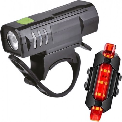 Комплект фонарей GLANZEN BFL-1200-03-set велосипедный Комплект фонарей GLANZEN BFL-1200-03-set велосипедный