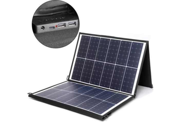 Солнечная панель TopON TOP-SOLAR-120 влагозащищенная, складная на 3 секции Солнечная панель TopON TOP-SOLAR-120 влагозащищенная, складная на 3 секции