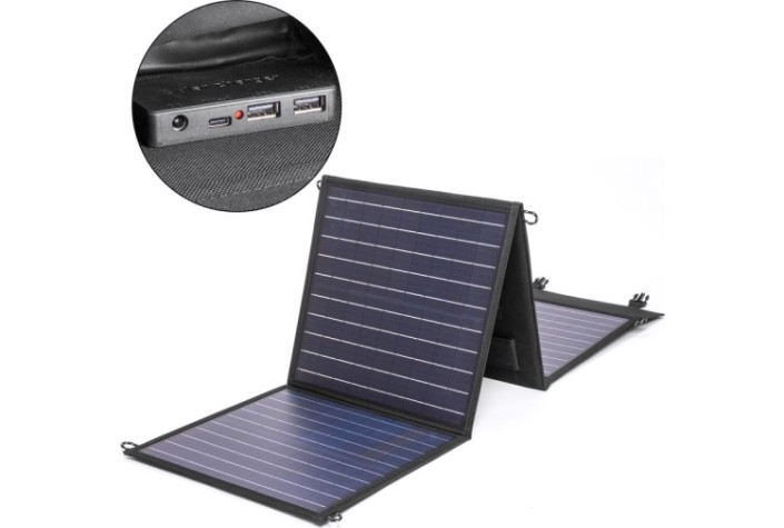 Солнечная панель TopON TOP-SOLAR-80 влагозащищенная, складная на 4 секции Солнечная панель TopON TOP-SOLAR-80 влагозащищенная, складная на 4 секции